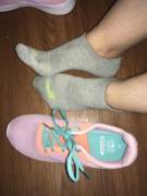 These Grey Cuties Ft. My New Shoes Haha