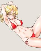 Elly In A [Bikini][Clean Armpit]