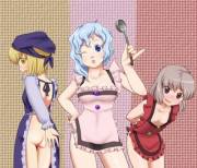 Prismriver Sisters In Naked Aprons