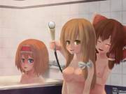 A Hot Threesome Album With Alice, Marisa And Reimu [Yuri]