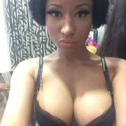 Nicki Minaj Instagram Nipple Peek