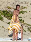 Victoria Secret Model Edita Vilkeviciute Nude On The Beach - Via /R/Celebs
