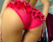 Pink Frilly Panties [Gif]