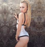 Ms. Graves In A Sexy And Classy Leotard