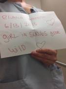 [F]Rom Today's Shift With Verification Note