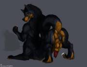 Theriolykos Taur [Hh] (Spiritwhitewolf)