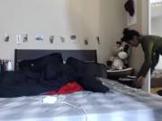 Brown Camgirl Teases Her Boyfriend