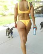 Yellow Bikini