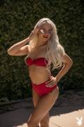 Elsa Jean In Red Heat