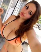 Busty Babe In Bikini