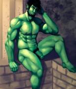 Half-Orc Commission (Art By Me, @Axelwarriorvs On Twitter)