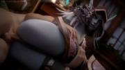Spooning/Fucking Sylvanas (Fpsblyck)