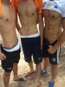 Feeling Sporty With Totally Straight Bros! (I'm On The Right)