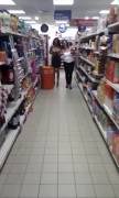 Flashtopless @ Supermarket
