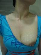 Covered While In Her Prom Dress