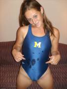 He Jerked On Her Swimsuit