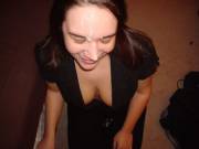 &Amp;Quot;Splat,&Amp;Quot; Girl Ruins Black Office Dress (Xpost From R/Cumsluts, ...