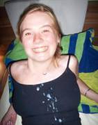 Classic Amateur With A Nice Shot On Her Black Top