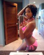 Selfie In A Pink Bikini