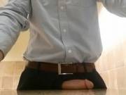 My First Work Selfie... Nervous.