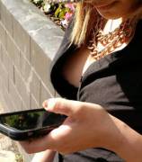 Always A Nip Slip Phone Call Away