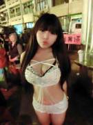 Chinese Dancer And Dj