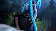 (Animated) Jinx Buttjob [Colonel Yobo]