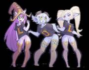 Yordles! (Lulu, Tristana, Poppy) [Thepinkpirate]