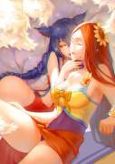 Sunshine (Ahri, Leona) [风待Hr]