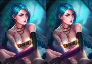 Jinx - Cross-Eye 3D (Instructions For Viewing In Comments)