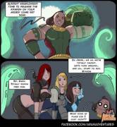 (Humor) Release The Kraken (Illaoi, Katarina, Lux, Taric) [Farahboom  Zaunderground]