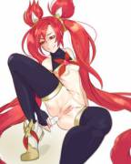 Star Guardian Jinx Playing With Her Butt [Mewpsy]