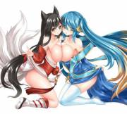 Ahri X Sona