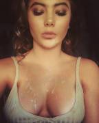 [Oc] Mckayla Marony Shows Off Her Cum Covered Chest