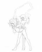 Jean Grey And Rogue In Psychic Bondage Play By Awmbh