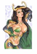 Lady Loki By Elias Chatzoudis