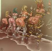 Wow Wall Of Girls By Tophatharry