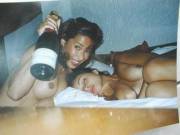 Passed Out, Her Friend Is Still Going.