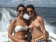 Enjoying The Boat Ride