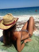 Cool Hat With Twin Mini Bridges.