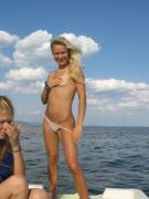 A Side Bridge Over The Boat.