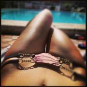 A Bridge Suspended By Chains