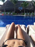 Leopard Print With Black Lace