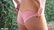 Aria Alexander Taking Her Cute Panties Off