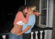 Outside The Frat Party