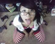 She's Finished Her Homework And Ready To Start Dinner.