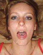 Nasty Blonde Mouthful