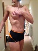 Post Gym Pic, Not The Best O(F) Light!