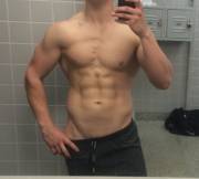 Post Workout, Abs Are Getting There. (M)Eanwhile, My Nipples Could Certainly Cut ...