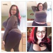 Imagining How She Looks Without Clothes. [Natural Bbw]